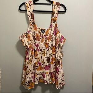 Angie Multicolor Floral Blouse